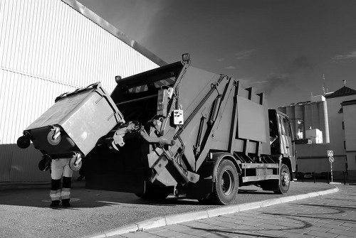 Office furniture being cleared out by experts