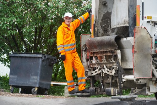 Variety of builders waste materials for clearance