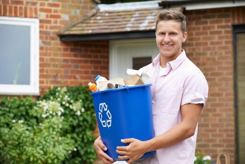 Experienced staff handling office clearance